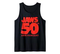Jaws 50th Anniversary Bold Logo Shark Fin Débardeur