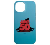 Jaws 50th Anniversary Fear in Red and Black Coque pour iPhone 15