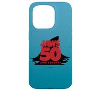 Jaws 50th Anniversary Fear in Red and Black Coque pour iPhone 15 Pro
