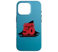 Jaws 50th Anniversary Fear in Red and Black Coque pour iPhone 16 Pro