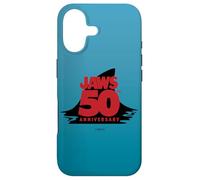 Jaws 50th Anniversary Fear in Red and Black Coque pour iPhone 17