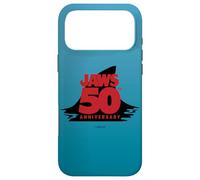 Jaws 50th Anniversary Fear in Red and Black Coque pour iPhone 17 Pro Max