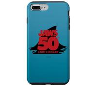 Jaws 50th Anniversary Fear in Red and Black Coque pour iPhone 7 Plus/8 Plus