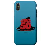 Jaws 50th Anniversary Fear in Red and Black Coque pour iPhone X/XS