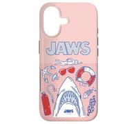 Jaws 50th Anniversary Poster Americans Style 2-Sided Coque pour iPhone 17