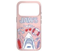 Jaws 50th Anniversary Poster Americans Style 2-Sided Coque pour iPhone 17 Pro