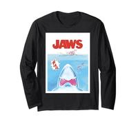 Jaws 50th Anniversary Poster Anime Style Front & Back Manche Longue