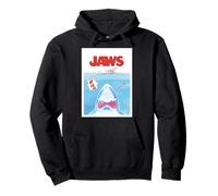 Jaws 50th Anniversary Poster Anime Style Front & Back Sweat à Capuche