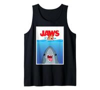 Jaws 50th Anniversary Poster Cartoon Style Front & Back Débardeur