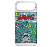Jaws 50th Anniversary Poster Comic Chaos Style 2-Sided Coque pour iPhone Air