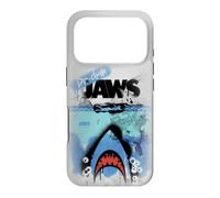 Jaws 50th Anniversary Poster Da-Dum Graffiti Style 2-Sided Coque pour iPhone 17 Pro