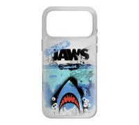 Jaws 50th Anniversary Poster Da-Dum Graffiti Style 2-Sided Coque pour iPhone 17 Pro Max