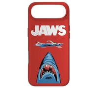 Jaws 50th Anniversary Poster Red Bite Front & Back Coque pour iPhone Air