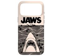 Jaws 50th Anniversary Poster Sepia Front & Back Coque pour iPhone 17 Pro Max