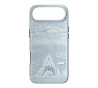 Jaws 50th Anniversary Poster Sketched Blue Style 2-Sided Coque pour iPhone Air
