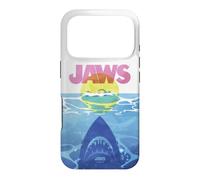 Jaws 50th Anniversary Poster Transparent Style 2-Sided Coque pour iPhone 17 Pro