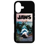 Jaws 50th Anniversary Poster Tropical Island Front & Back Coque pour iPhone 17