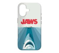 Jaws 50th Anniversary Poster Vector Front & Back Coque pour iPhone 17