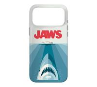 Jaws 50th Anniversary Poster Vector Front & Back Coque pour iPhone 17 Pro Max