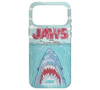 Jaws 50th Anniversary Poster Wavy Terror Front & Back Coque pour iPhone 17 Pro Max