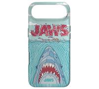 Jaws 50th Anniversary Poster Wavy Terror Front & Back Coque pour iPhone Air