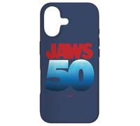 Jaws 50th Logo Dark Gradient Coque pour iPhone 17