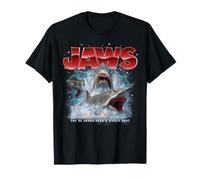 Jaws 90s Collage Bigger Boat T-Shirt