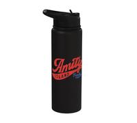 Jaws Amity Island Family Trip Front & Back Stainless Steel Insulated Water Bottle