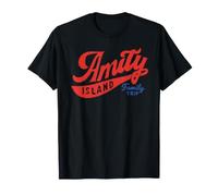 Jaws Amity Island Family Trip Front & Back T-Shirt