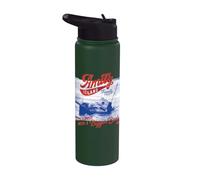 Jaws Amity Island Family Trip Stainless Steel Insulated Water Bottle