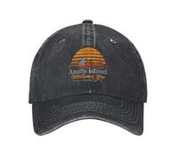 Jaws Amity Island Mode Unisexe Coton Casquette Extérieur Adulte Réglable Denim Chapeau Cadeau