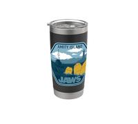 Jaws Amity Island Orca Boat Gobelet isotherme en acier inoxydable double paroi