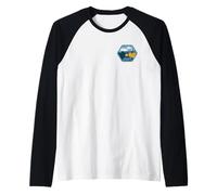 Jaws Amity Island Orca Boat Pocket Hit Manche Raglan