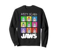 Jaws Amity Island Pop Art Sharks Sweatshirt