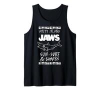 Jaws Amity Island Sun Surf & Sharks Débardeur