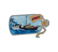 Jaws Badge à épingle en émail pour 50e anniversaire Motif bateau en bouteille, 27 x 45mm, Métal Caoutchouc