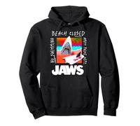Jaws Beach Closed Surf Warning Sweat à Capuche