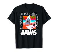Jaws Beach Closed Surf Warning T-Shirt