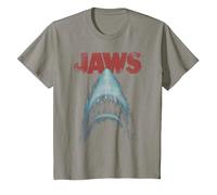 Jaws Classic Movie Poster Close-Up T-Shirt, Enfant, Ardoise, 3 Ans