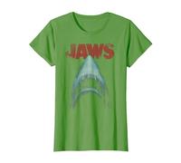 Jaws Classic Movie Poster Close-Up T-Shirt, Femme, Herbe, XL
