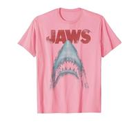 Jaws Classic Movie Poster Close-Up T-Shirt, Homme, Rose, M