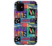 Jaws Color Block All Over Print Coque pour iPhone 11