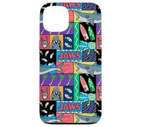 Jaws Color Block All Over Print Coque pour iPhone 13