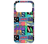 Jaws Color Block All Over Print Coque pour iPhone 17 Pro Max