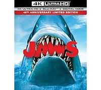 Jaws Édition Collector Anniversaire Limitée Blu-ray 4K Ultra HD E