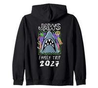 Jaws Family Trip 2027 Shark Escape Doodle Sweat à Capuche