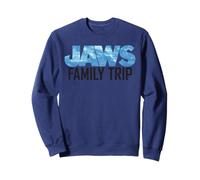 Jaws Family Trip Bigger Boat Front & Back Sweatshirt