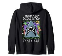 Jaws Family Trip Shark Encounter Doodle Sweat à Capuche
