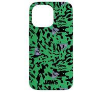 Jaws Green Shark Camo All Over Print Coque pour iPhone 14 Pro Max