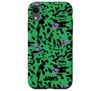 Jaws Green Shark Camo All Over Print Coque pour iPhone XR
